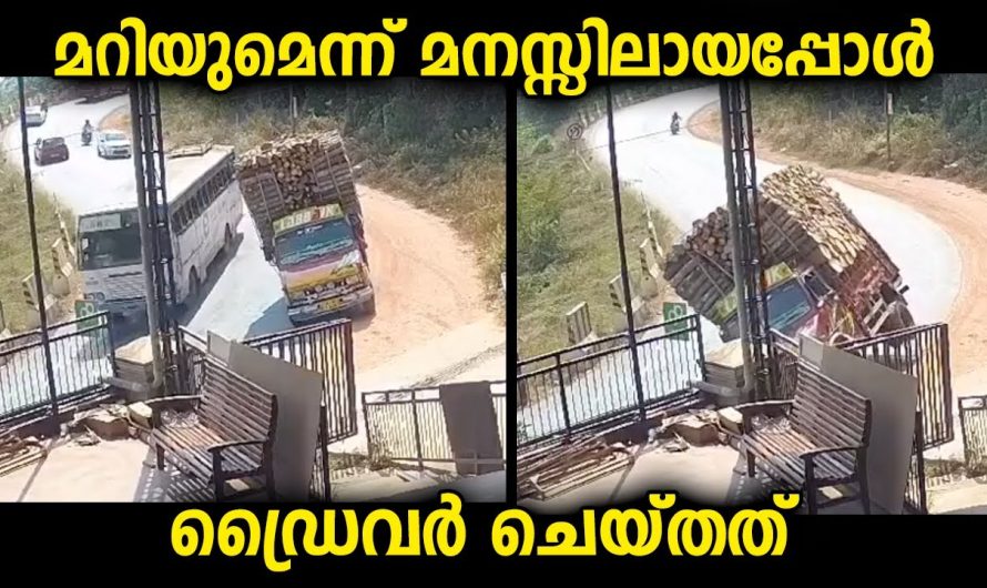 ഇങ്ങനെ നടക്കുമെന്ന് മനസ്സിലായതിനാൽ ആദ്യമേ ഡ്രൈവർക്ക് വാഹനം സ്പീഡ് കുറച്ചു..