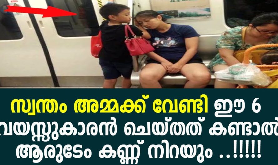 ഈ 6 വയസ്സുകാരൻ സ്വന്തം അമ്മക്ക് വേണ്ടി ചെയ്തത് കണ്ടാൽ ആരുടേം കണ്ണ് നിറയും