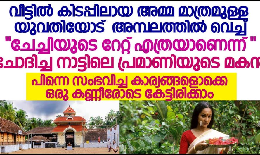 ആരോരുമില്ലാത്ത യുവതിയോട് ഈ ചെറുപ്പക്കാരൻ റേറ്റ് എത്രയാണെന്ന് ചോദിച്ചു, അതിന് അവൾ പറഞ്ഞ മറുപടി കണ്ടോ