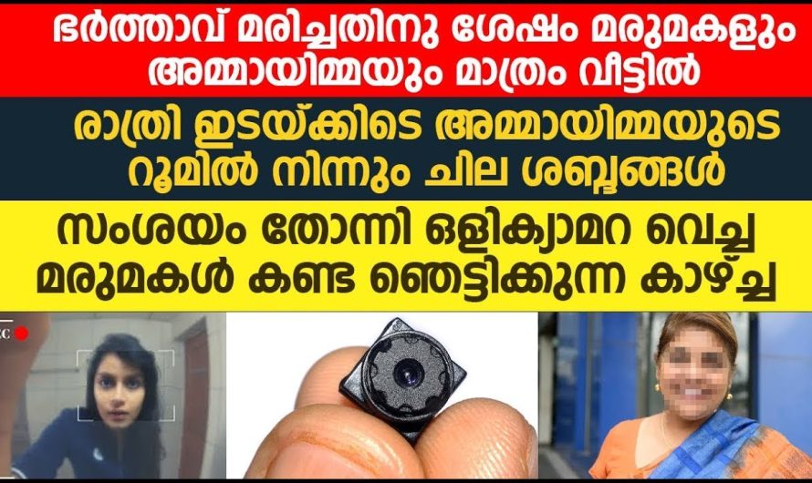 അമ്മായിയമ്മയുടെ റൂമിൽ ചില ശബ്ദങ്ങൾ, ഒളിഞ്ഞു നോക്കിയപ്പോൾ മരുമകൾ കണ്ടത്