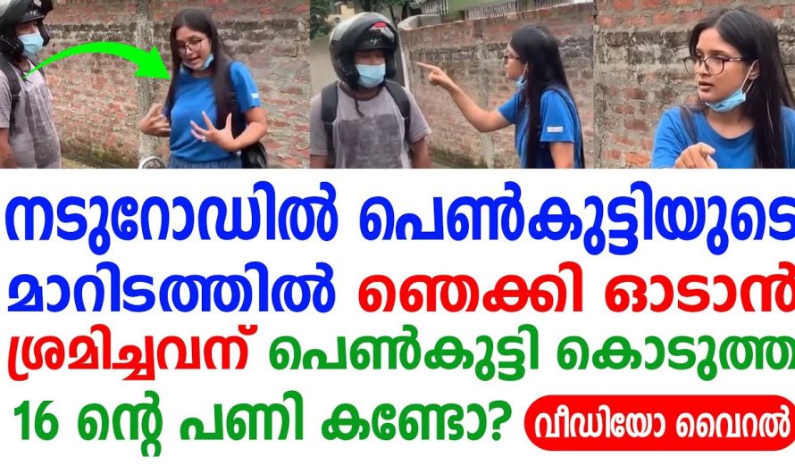 പെൺകുട്ടിയോട് വഴി ചോദിക്കാൻ സ്കൂട്ടർ നിർത്തിയ ഞരമ്പൻ  ചെയ്തത് കണ്ടോ!