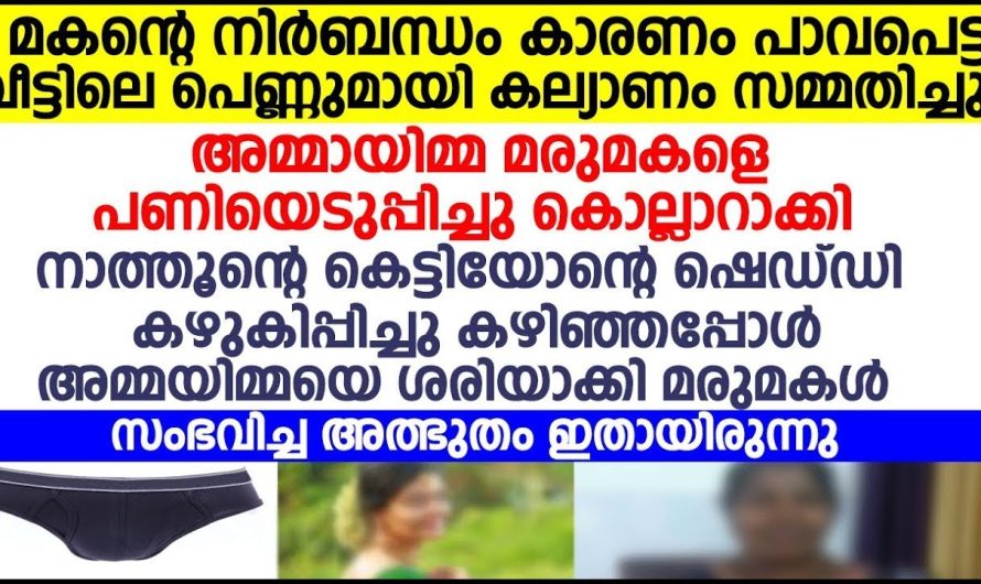 പണമില്ലാത്തതിന്റെ പേരിൽ മരുമകളെ നാത്തൂന്റെ അടിവസ്ത്രം കഴുകിച്ച് അമ്മായിയമ്മ ഇതറിഞ്ഞ ഭർത്താവ് ചെയ്തത് കണ്ടോ