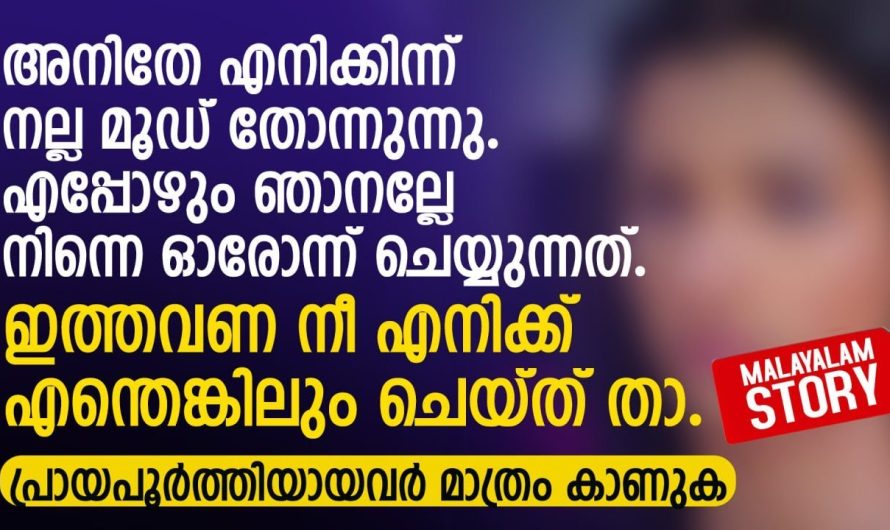 നീയെന്റെ ഇഷ്ടങ്ങൾ മനസ്സിലാക്കുന്നില്ല ഭർത്താവ് പറഞ്ഞത് കേട്ട് ഭാര്യ ചെയ്തത് കണ്ടോ..