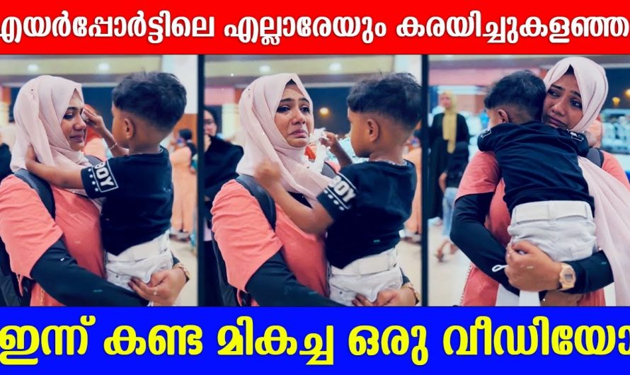 ദൂരയാത്ര പോകുന്ന ചേച്ചിയോട് ഈ കുഞ്ഞനിയന്റെ സ്നേഹം കണ്ടോ…