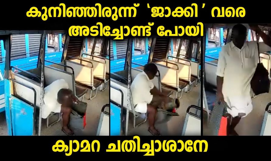 യാത്രക്കാരൻ ബസ്സിൽ ഒന്നുമറിയാത്തപോലെ ചെയ്ത പരിപാടി നാട്ടുകാർ കണ്ടല്ലോ ആശാനേ