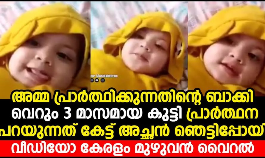 ജനിച്ച് ദിവസങ്ങൾ മാത്രം പ്രായമുള്ള കുഞ്ഞ് ചെയ്യുന്നത് കണ്ടാൽ നിങ്ങൾ തീർച്ചയായും ഞെട്ടും..