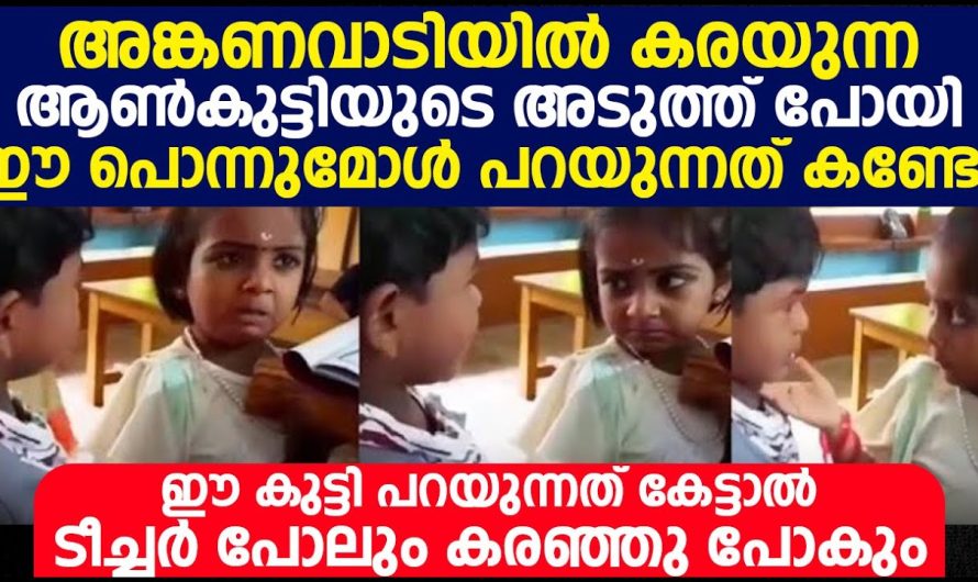 അടിപിടി ഉണ്ടാക്കി തൻറെ സുഹൃത്ത് കരയുന്നത് കണ്ടപ്പോൾ ഈ കൂട്ടുകാരി ചെയ്തത് കണ്ടോ…